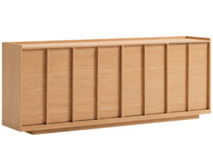 Kave Home Dubová komoda Onix 200 x 45 cm