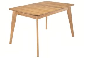 FormWood Dubový rozkládací jídelní stůl Orlando 160/198 x 90 cm