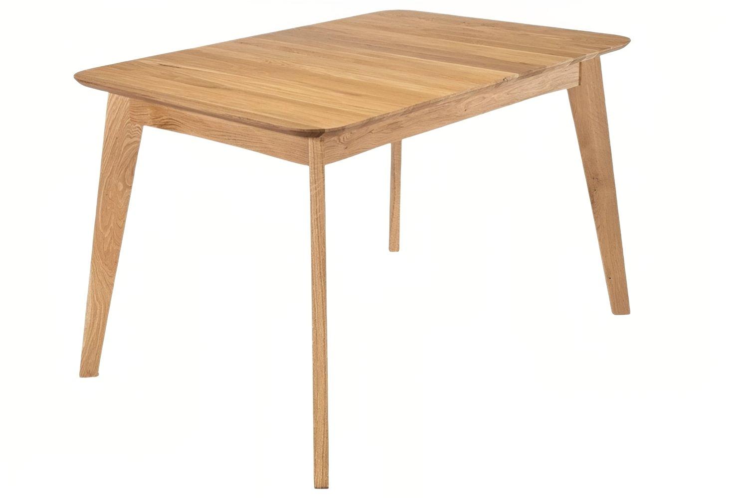 FormWood Dubový rozkládací jídelní stůl Orlando 160/198 x 90 cm