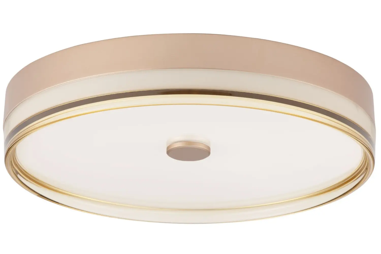 Nova Luce Zlaté kovové stropní LED světlo Helios 50 cm